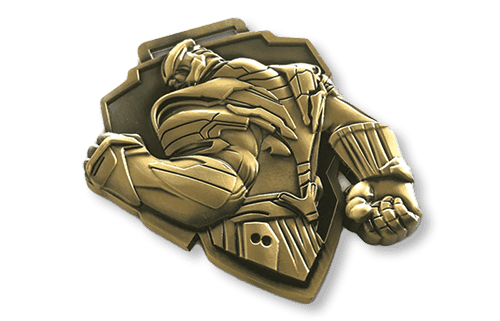 Pregadeiras de metal 3D